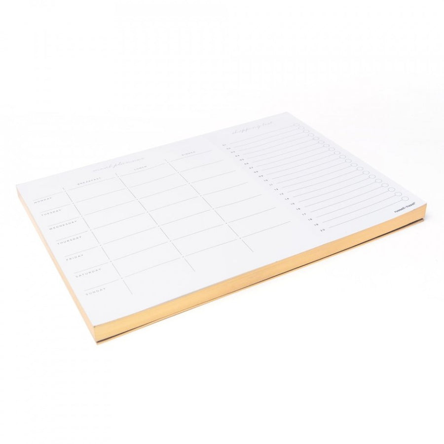 Meal planner notepad