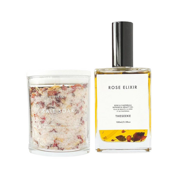 Rose Elixir and Salt soak set