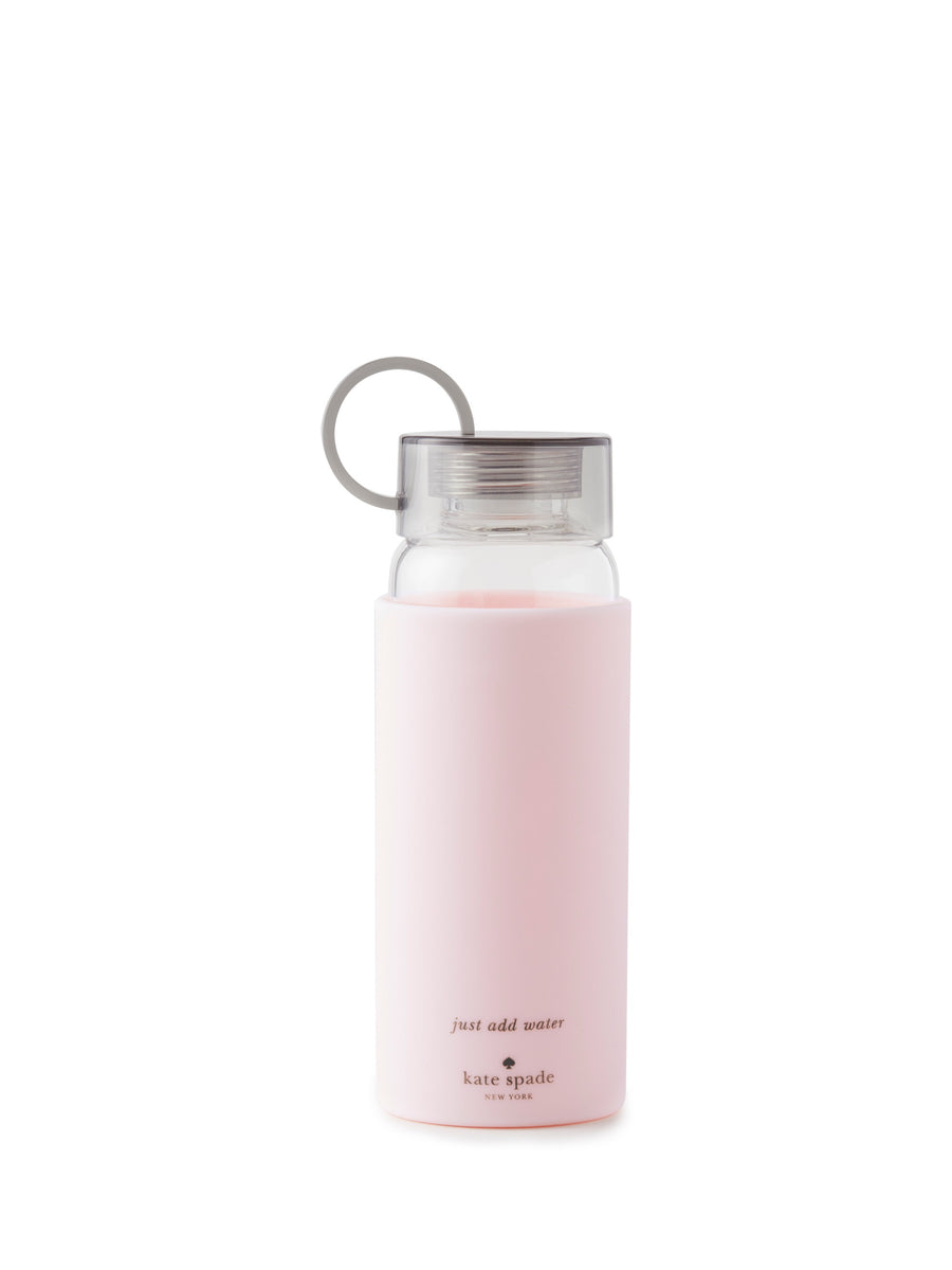 kate spade new york® pink water bottle