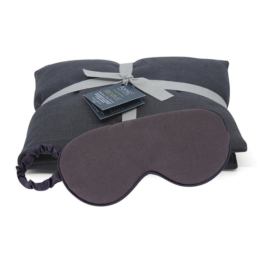 Linen heat pillow - Charcoal